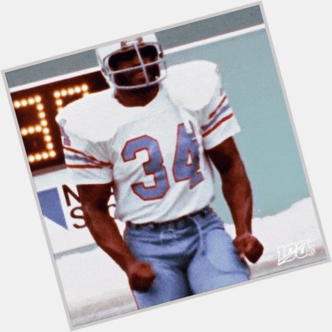 Speaking of throwbacks, a belated Happy Birthday to the great Earl Campbell who turned 67 on Tuesday. 