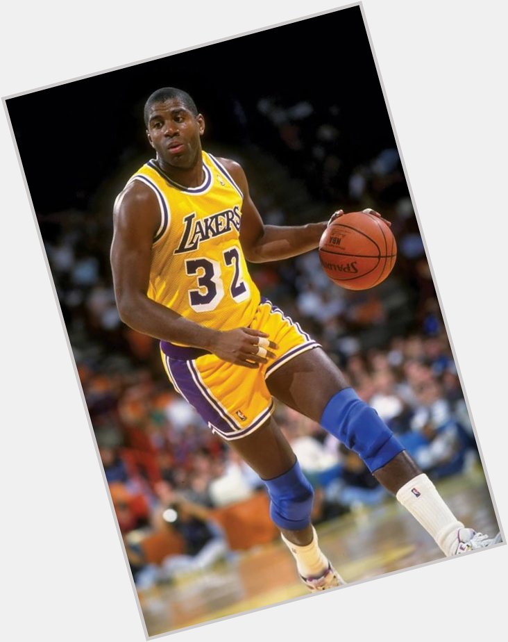 Happy Birthday to arguably the best point guard EVER. Earvin \"Magic\" Johnson. 