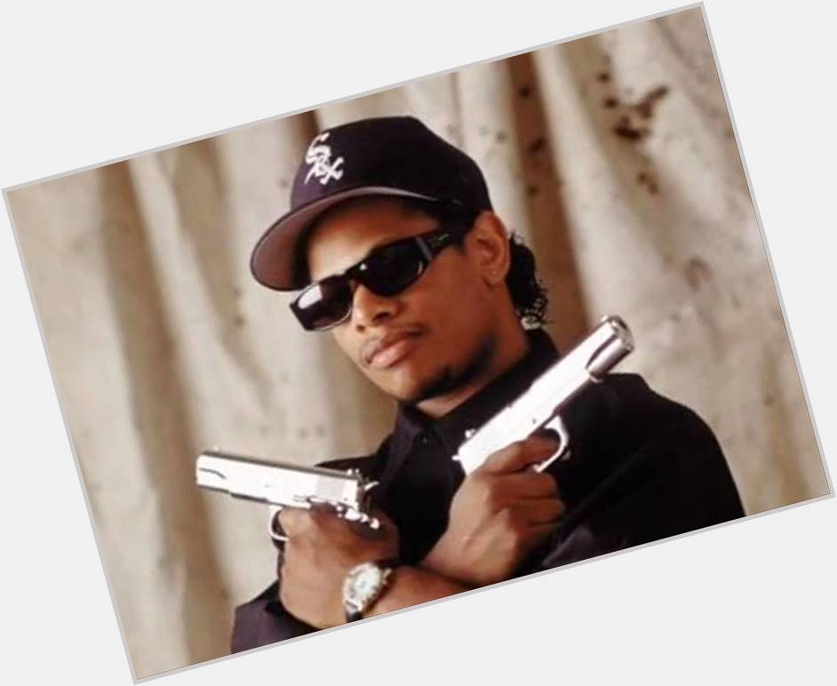 Happy birthday Eazy E. Man\s really would\ve been 56 today. 