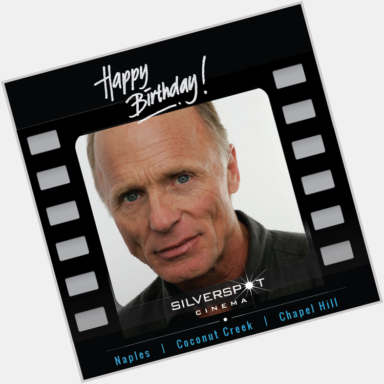 Happy Birthday to a very talented actor, Mr. Ed Harris.  
