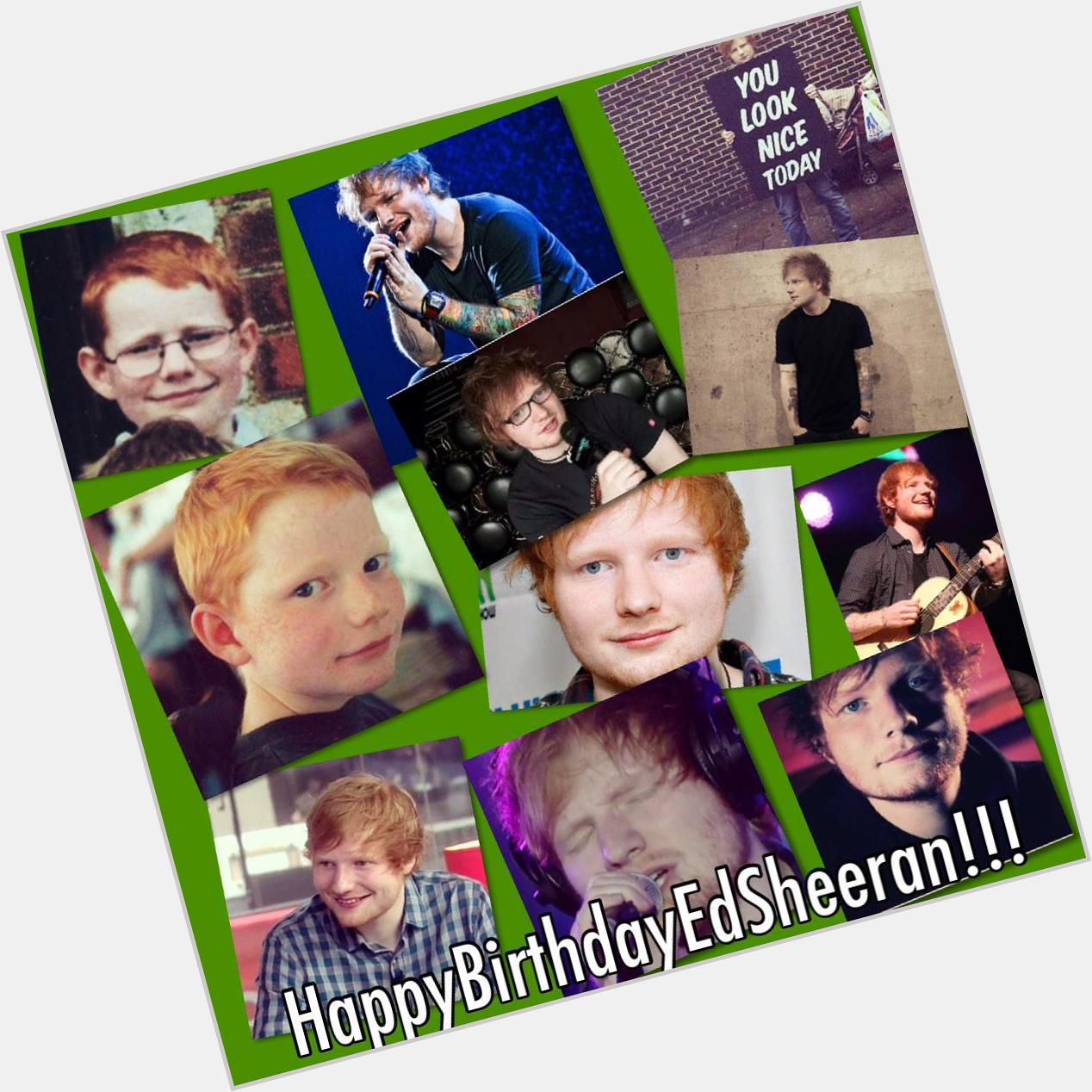 Happy Birthday Ed Sheeran! 