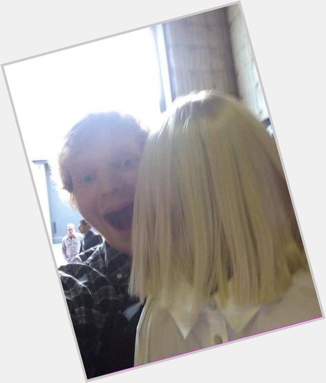 Happy Birthday Ed Sheeran hahaha I love this selfie just enjoy your day and stay awesome  