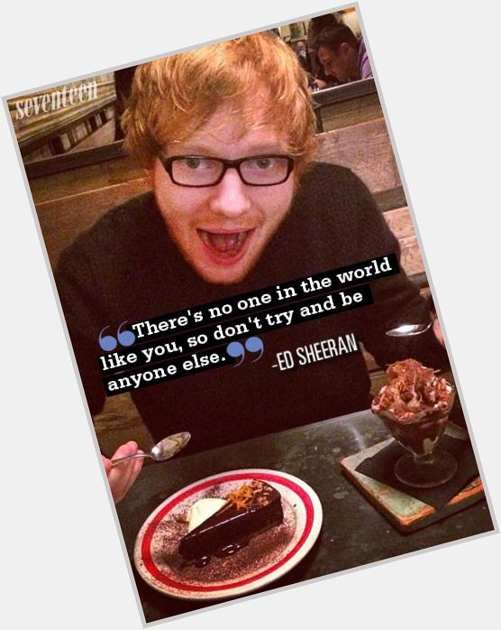 Happy bday to the king of love songs, Ed Sheeran!! Celebrate w/ his epic life lessons   