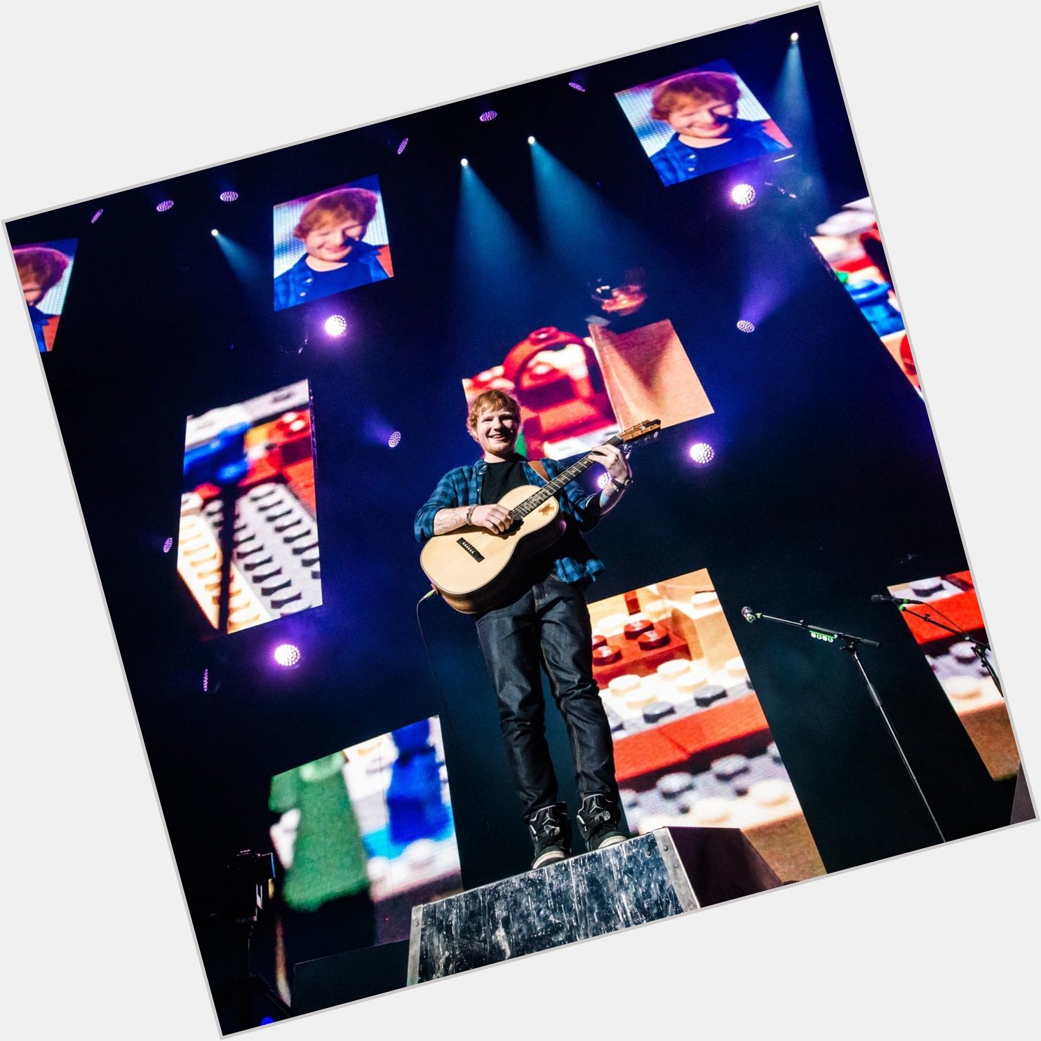 Happy Birthday, Ed Sheeran! Photo from x Tour here in 2014  : Tom Pandi 