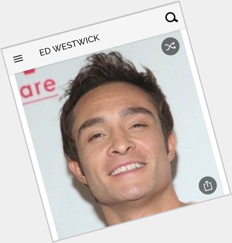 Happy birthday to this great actor.  Happy birthday to Ed Westwick 