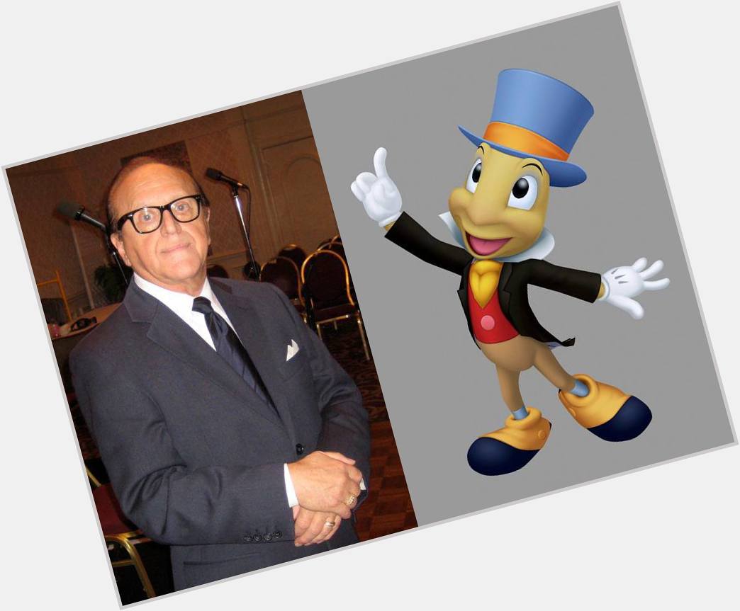  Happy 82nd birthday to the late Eddie Carroll who voiced Jiminy Cricket up until II 