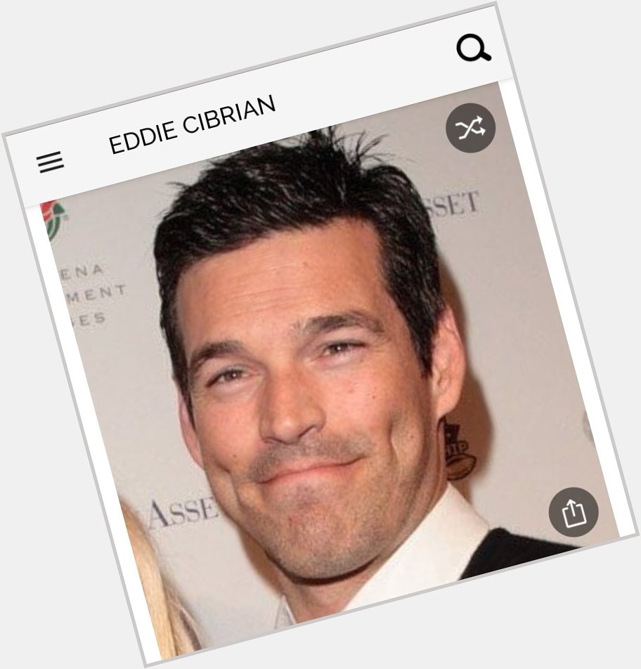 Happy birthday to this great actor.  Happy birthday to Eddie Cibrian 