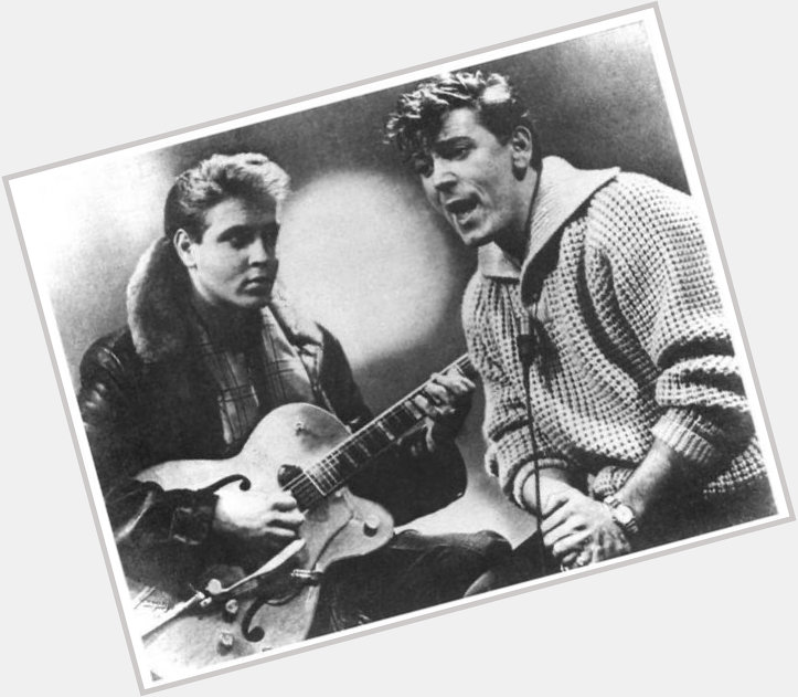 Happy Birthday Eddie Cochran. Gene Vincent for good luck. Changed my life. How about you? Best, SJP 