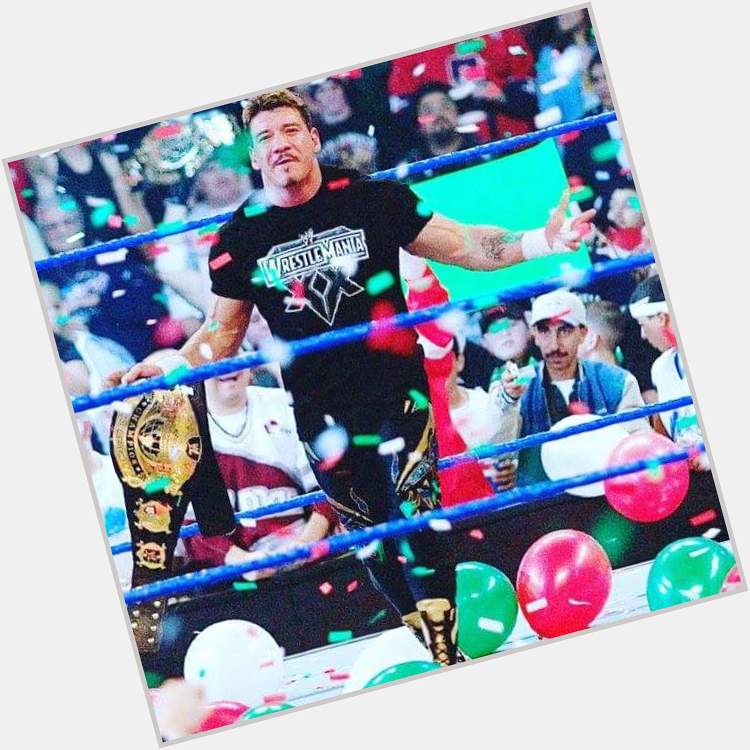 Would of been this man\s 51st birthday.  Happy Birthday Eddie Guerrero! 