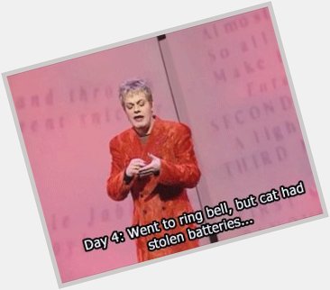Happy birthday to Eddie Izzard Check out his sketch about Pavlov\s Cat   