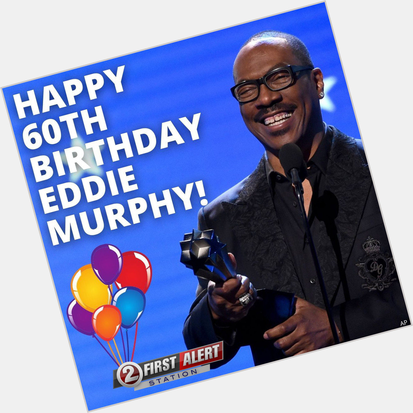 Happy 60th Birthday to Eddie Murphy!  Which one of his roles is your favorite? 