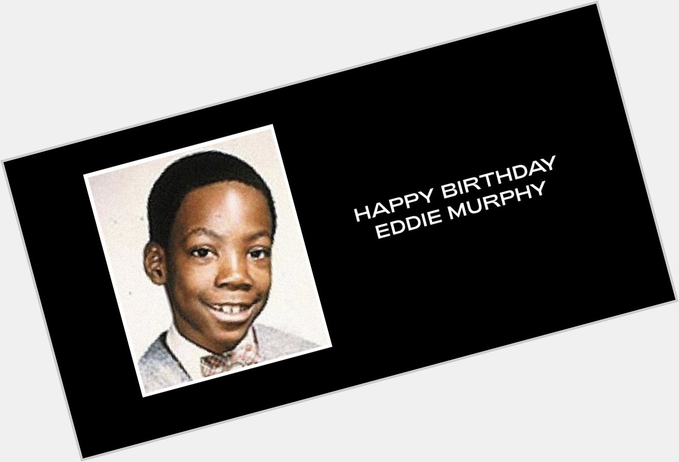 Beyoncé wishes Eddie Murphy a happy 61st birthday. 