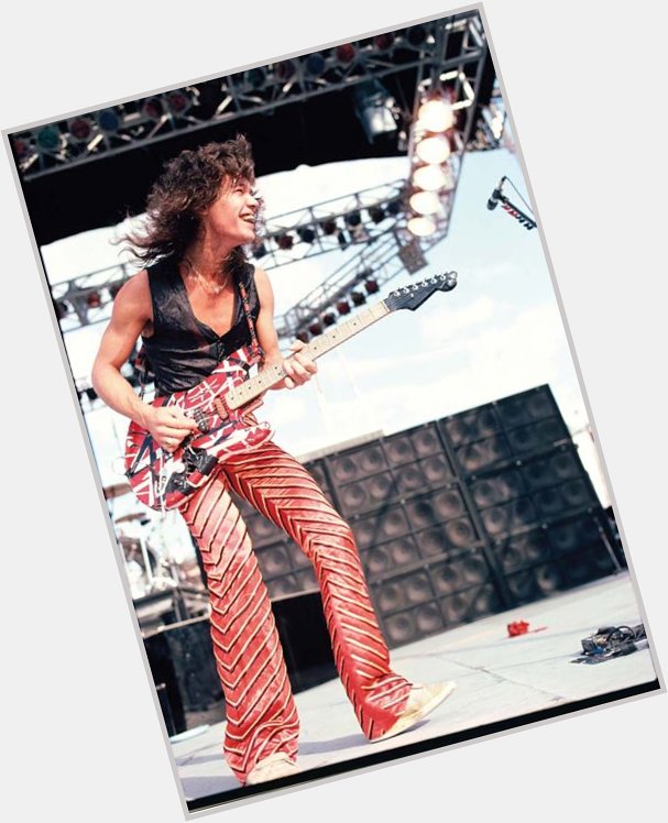 Happy 63rd Birthday To Eddie Van Halen  