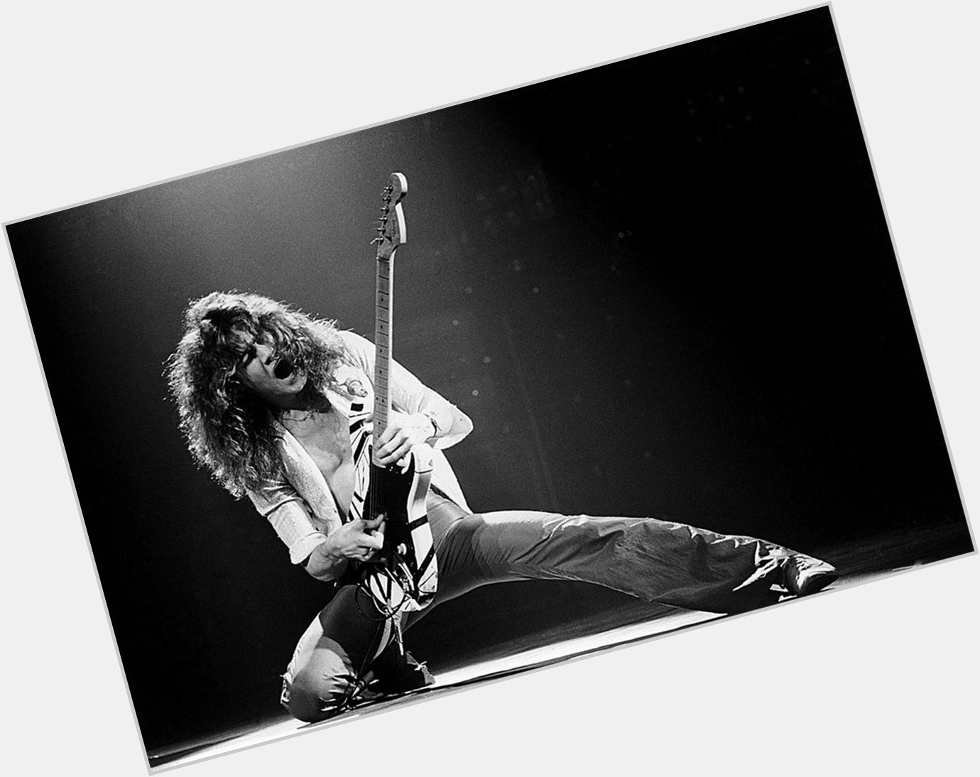Happy birthday to guitar legand Eddie Van Halen - 63 today.   