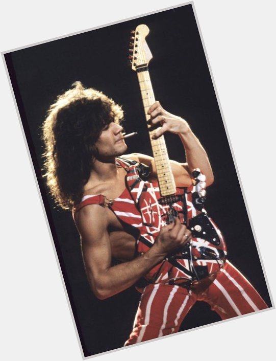 Happy Birthday, Eddie Van Halen! Thank you for the music & fierce guitar solos!!!    