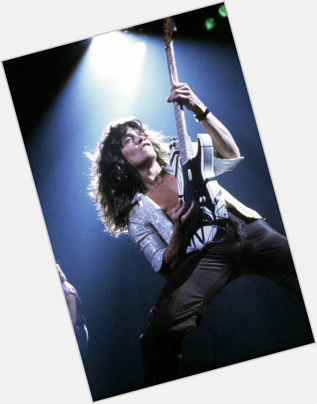 The guitar God, happy birthday Eddie Van Halen 