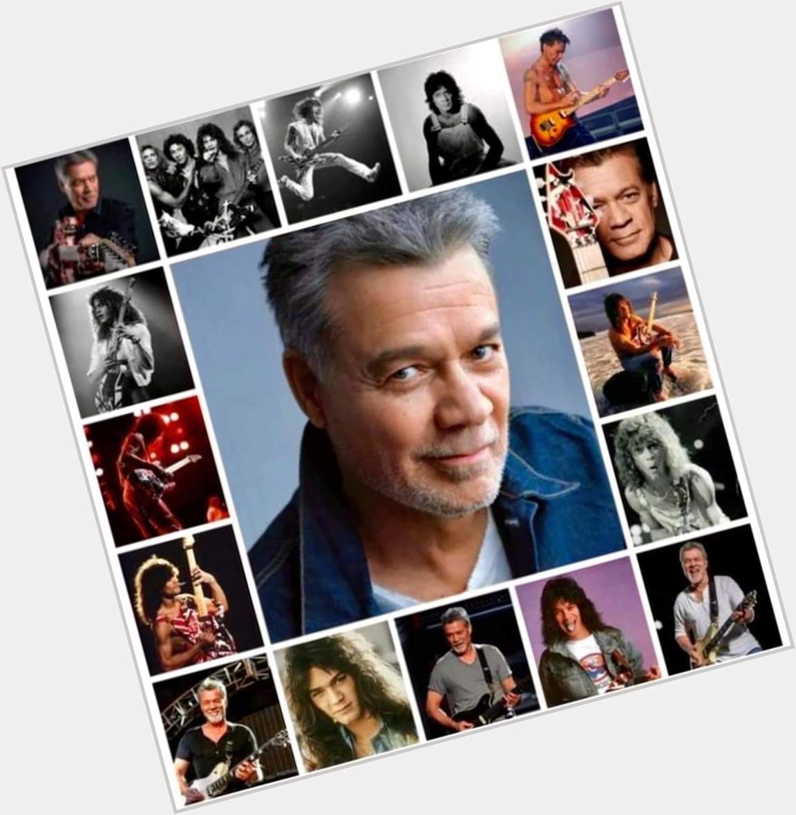  Happy Birthday **Eddie Van Halen** 
(Jan. 26, 1955--Oct. 6, 2020)  