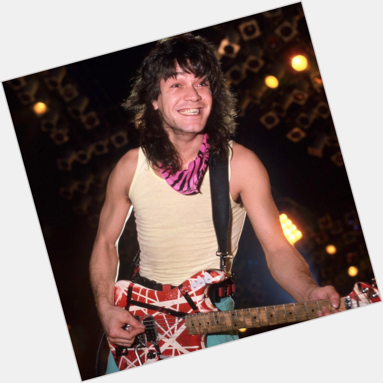Happy Birthday in Heaven, King. We miss you. Eddie Van Halen 
1955-2020 