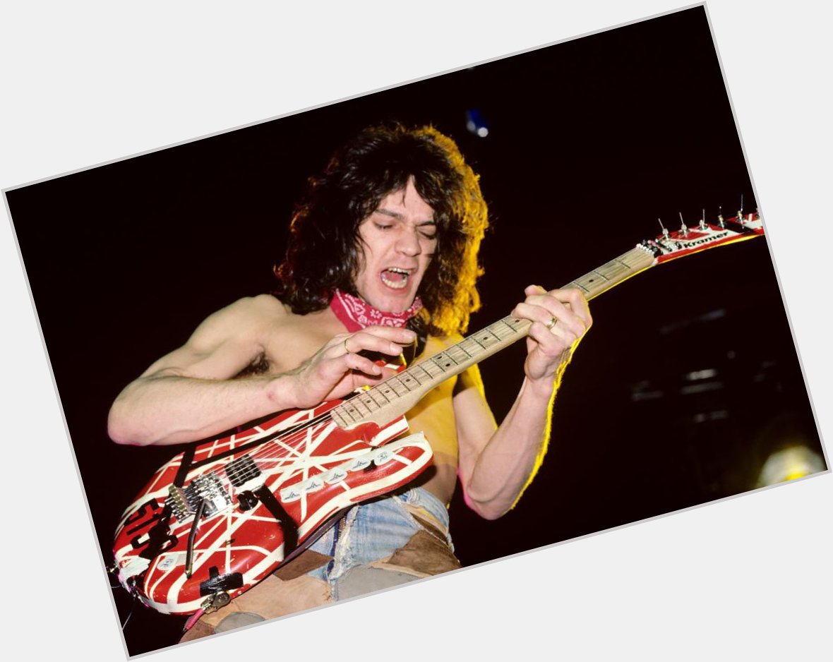 Happy birthday Guitar god, Eddie Van Halen  