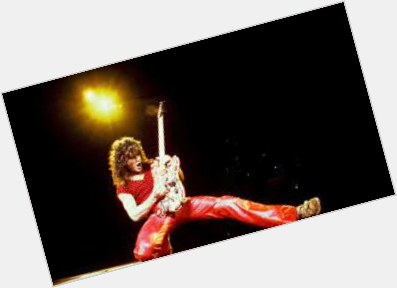 \"Eddie Van Halen\" - Happy Birthday to - the man that was born with a guitar in his hands! 