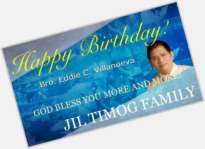 To Our Beloved Pastor Villanueva HAPPY HAPPY HAPPY BIRTHDAY po!
3John2 