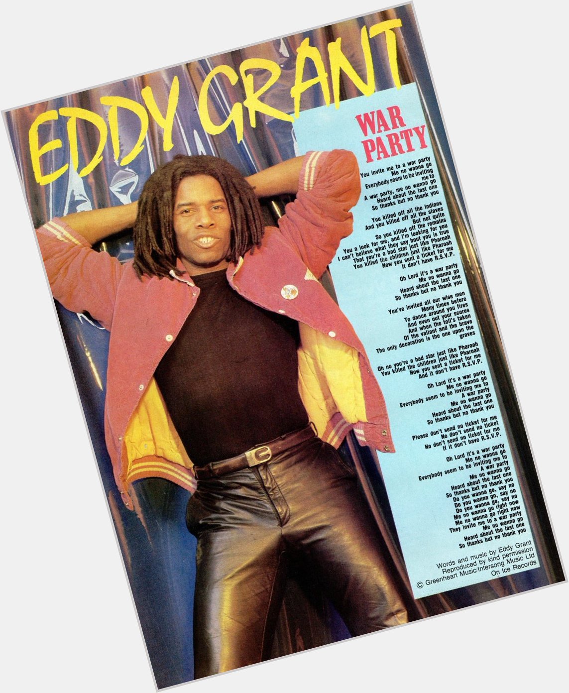 Happy birthday to Eddy Grant, 70 today! 