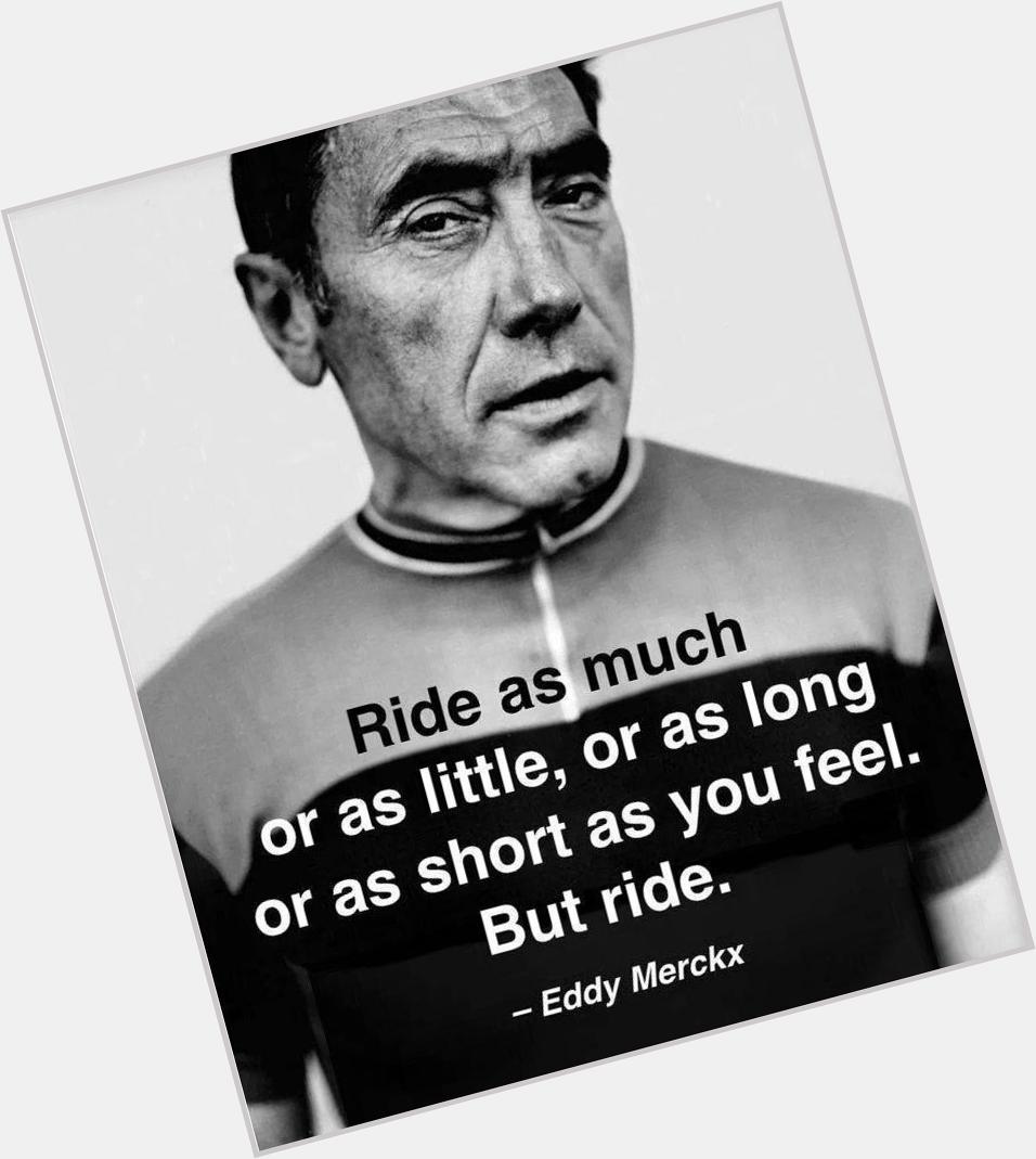 Happy Birthday to the effortlessly cool Eddy Merckx! The cycling legend turns 70 today. 