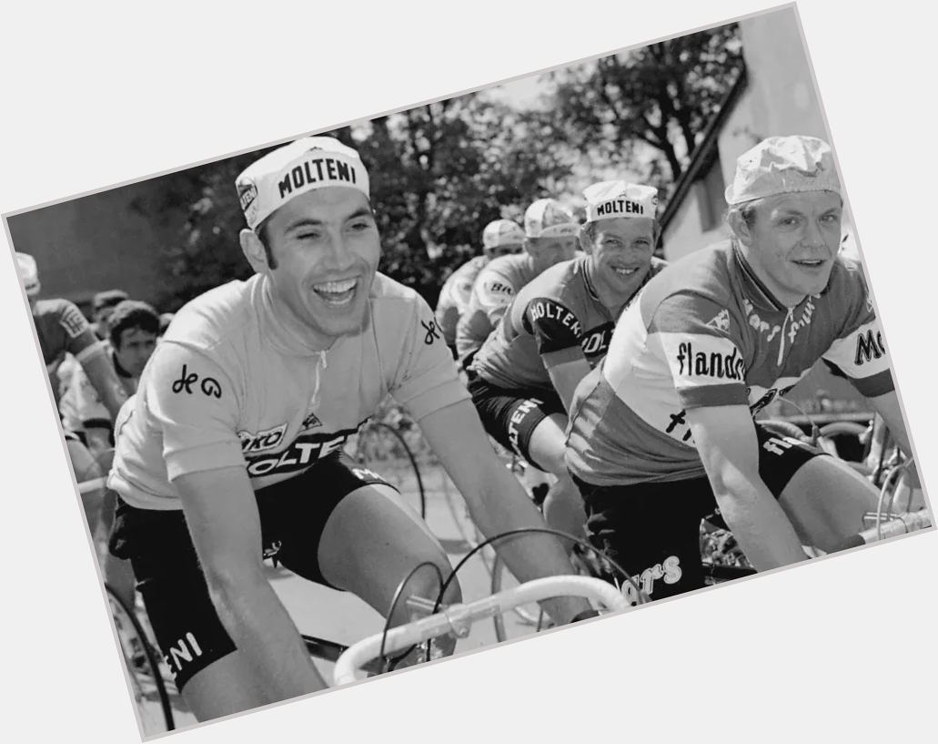 Happy birthday Eddy Merckx - 78 today

(\Greatest Cyclist in history\?) 