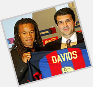 Happy birthday to ex-Barça Edgar Davids.

Davids with Barcelona (2004): 18 games  1 goal  