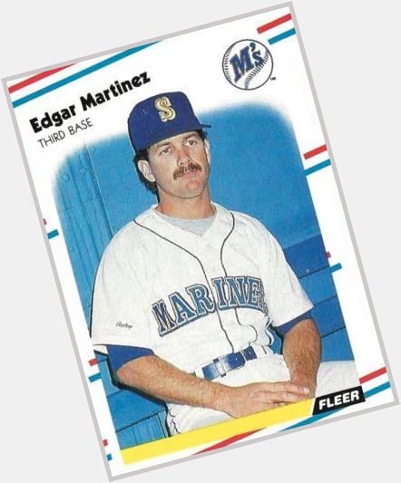 Happy Birthday Edgar Martinez. Won 2 batting titles and 3 times led the league in OBP. 