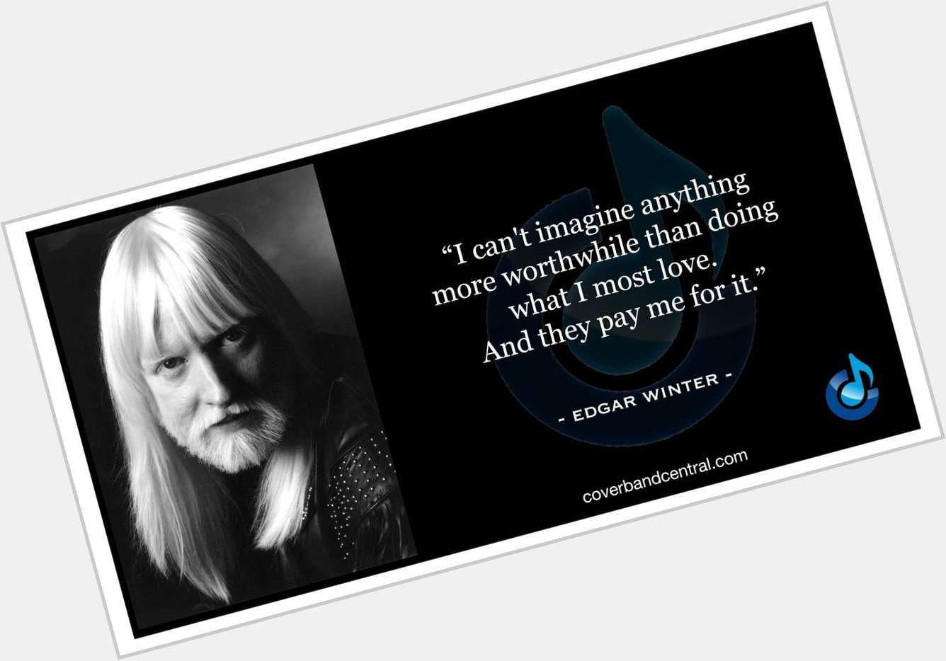 Happy 74th Birthday to the great Edgar Winter, who was born in Beaumont, Texas on this day in 1946. 