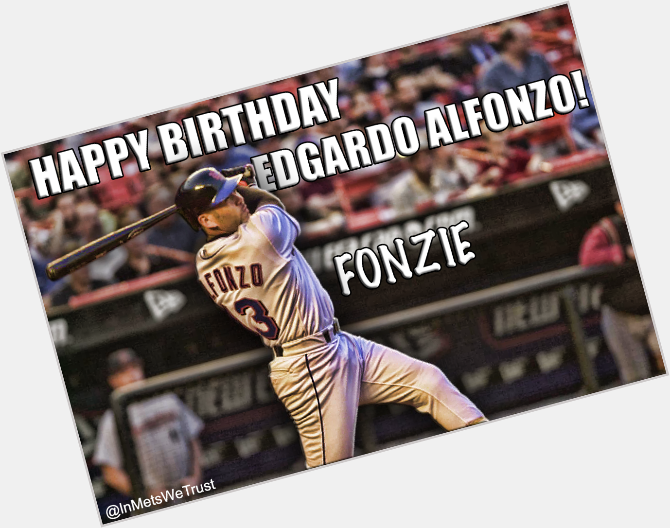 Happy Birthday, Edgardo Alfonzo!  