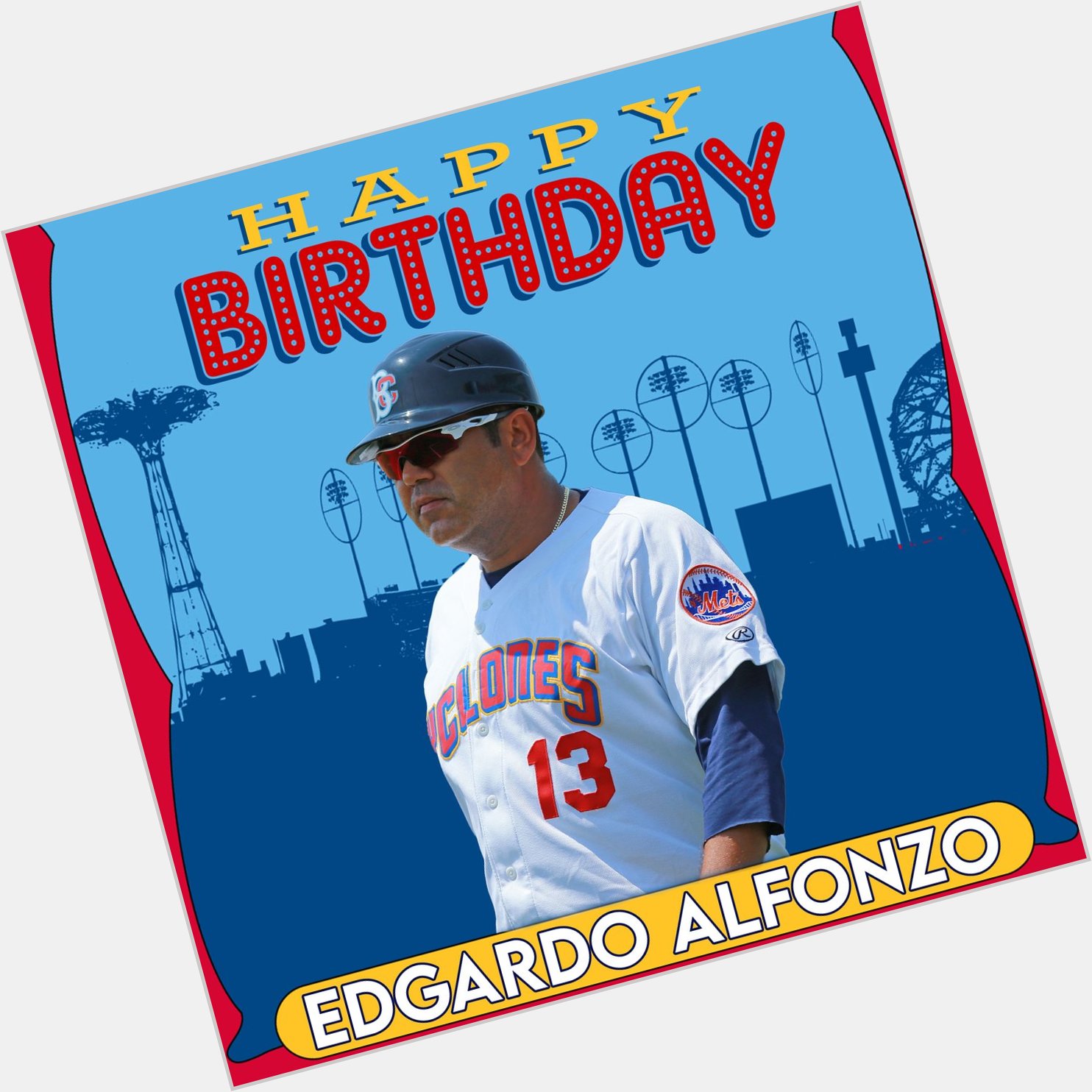 Happy Birthday to Mets legend and Cyclones Championship Manager Edgardo Alfonzo! 