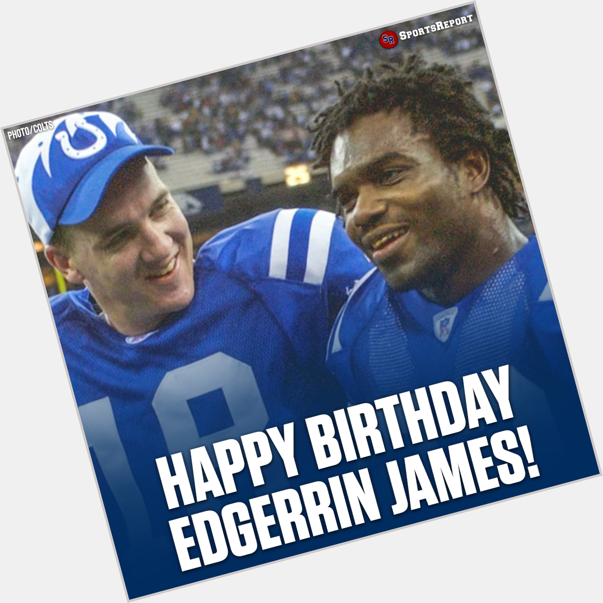Colts Fans, let\s wish Legend Edgerrin James a Happy Birthday! 