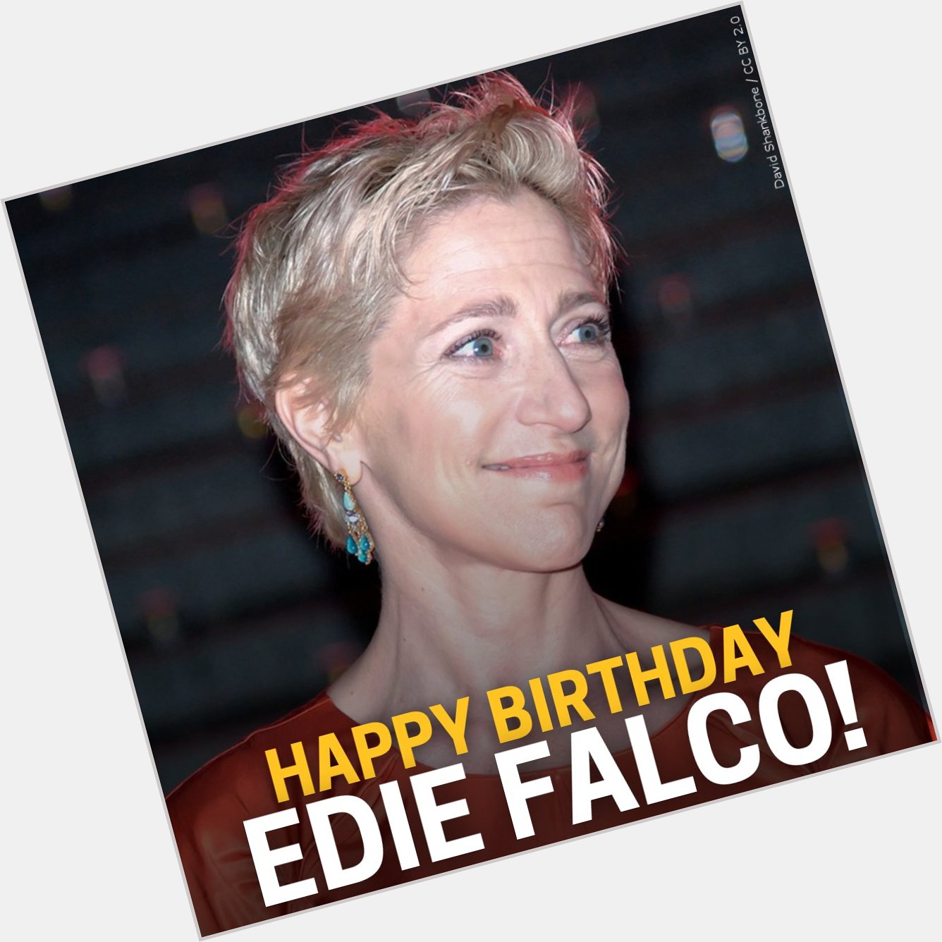 Happy Birthday to The Sopranos star, Edie Falco! 
