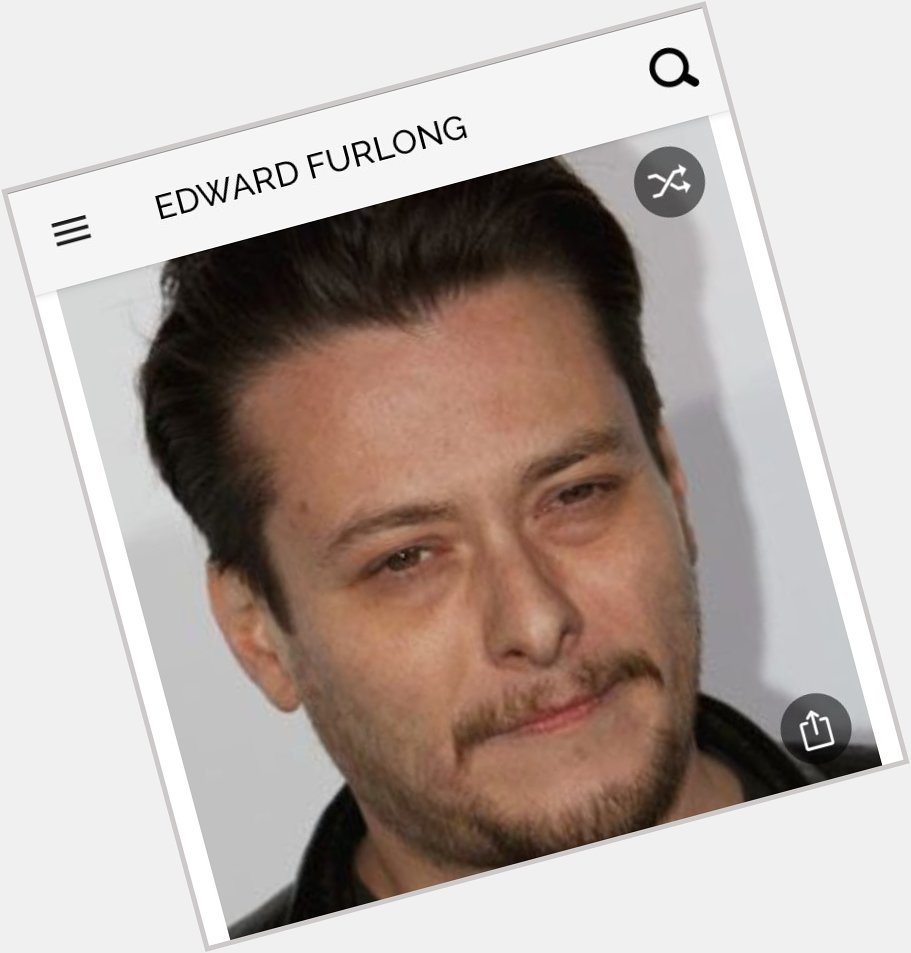 Happy birthday to this great actor.  Happy birthday to Edward Furlong 