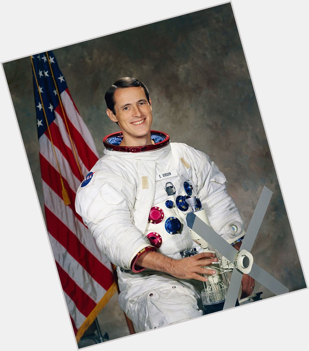 Happy birthday, Edward Gibson! A shout out to the Skylab 4 astronaut!  