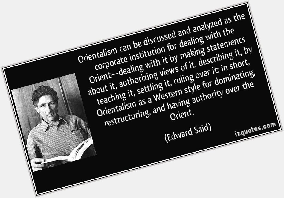 Happy Birthday Edward Said (1935-2003) 