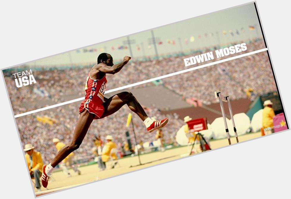 HAPPY BIRTHDAY to Olympic GOLD medalist Edwin Moses!

We hope you have a great day!  