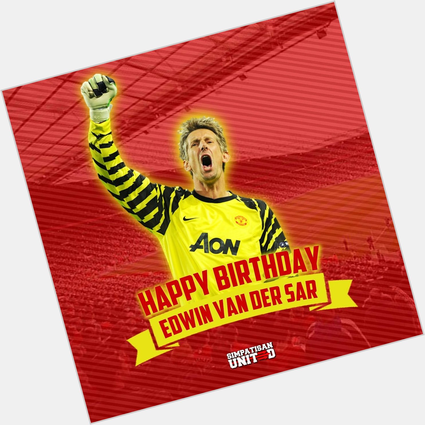 Happy Birthday Best Goalkeeper, Edwin Van Der Sar!
.   