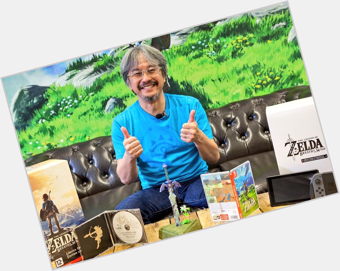 HAPPY BIRTHDAY EIJI AONUMA! THANK YOU FOR CREATING THE BEST GAME SERIES 