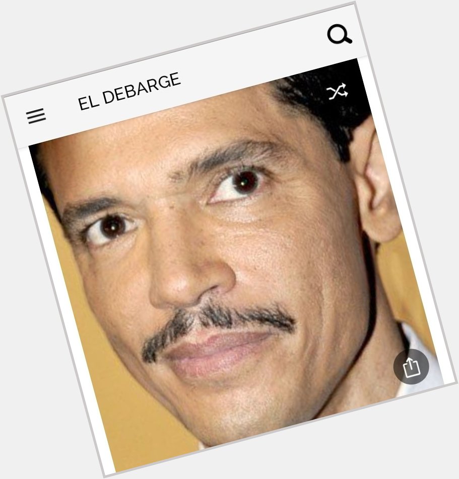 Happy birthday to this great singer. Happy birthday to El DeBarge 