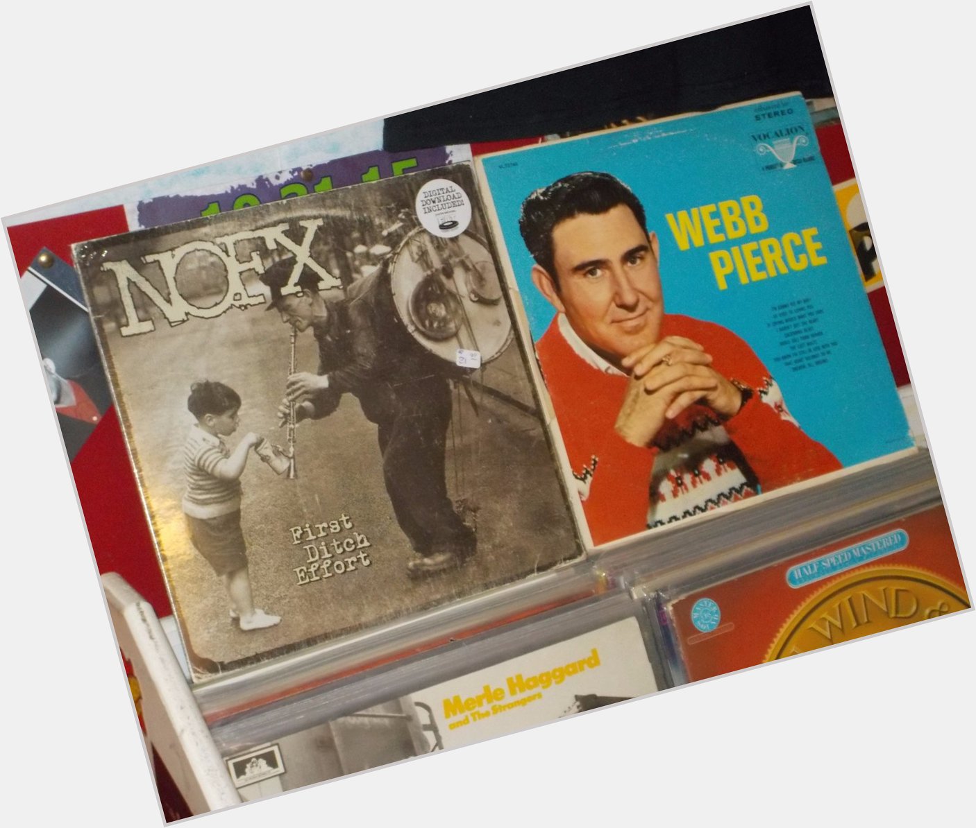 Happy Birthday to El Hefe of NOFX & the late Webb Pierce 