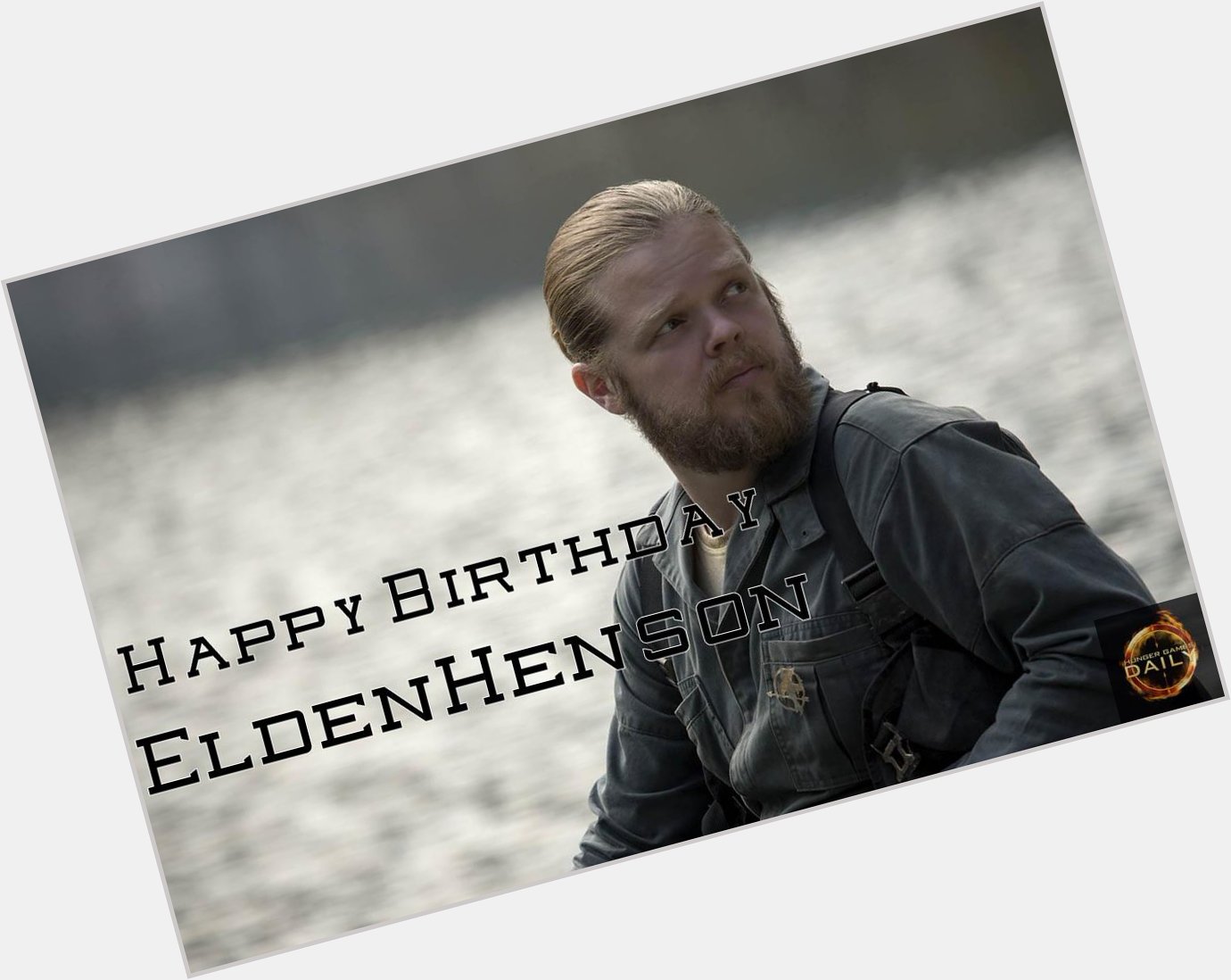 And also Happy Birthday to Elden Henson, our Pollux! We can´t wait to see you in 