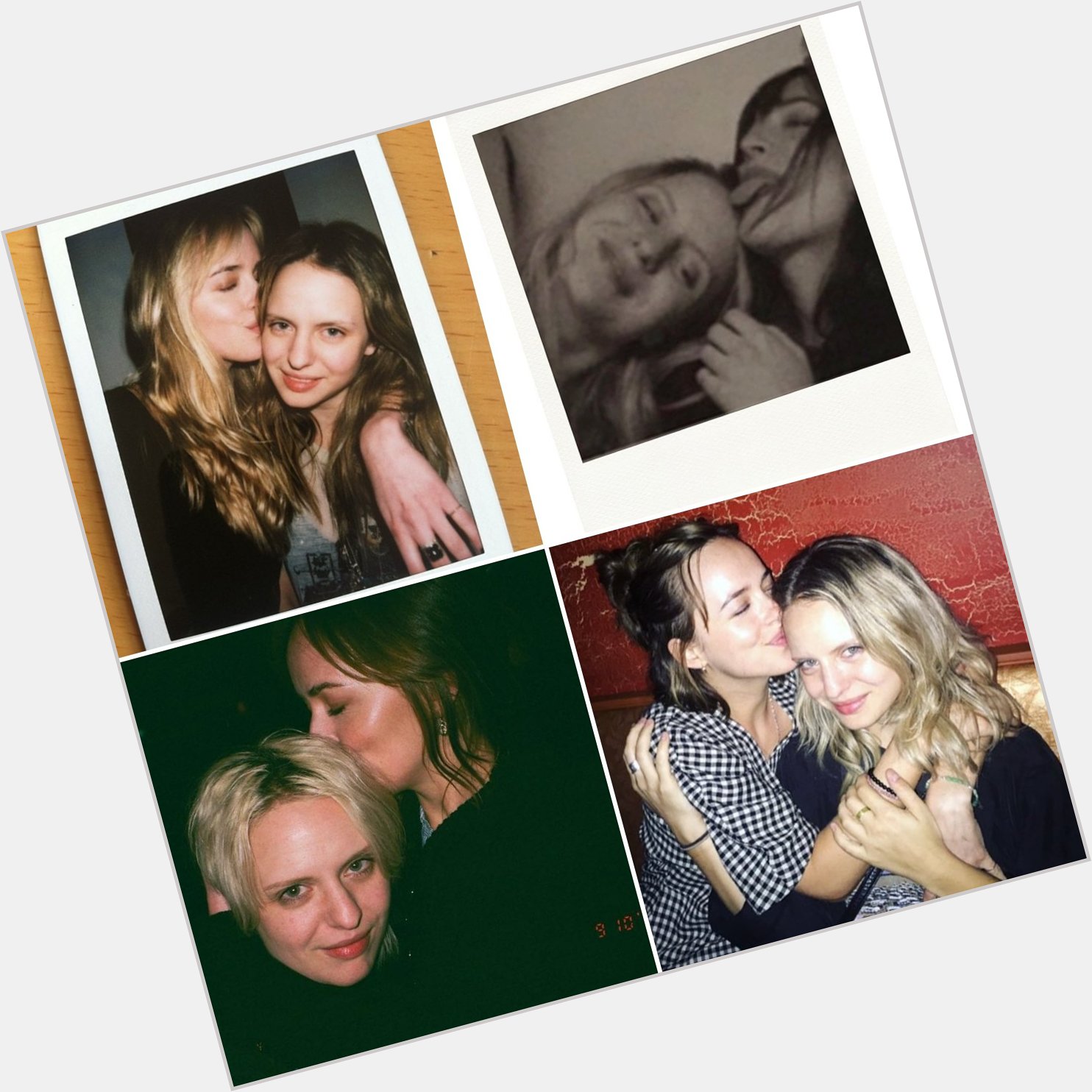 Happy  Birthday Elena Franklin!!    Dakota\s friend.

Dakota kissing Elena\s head a concept     