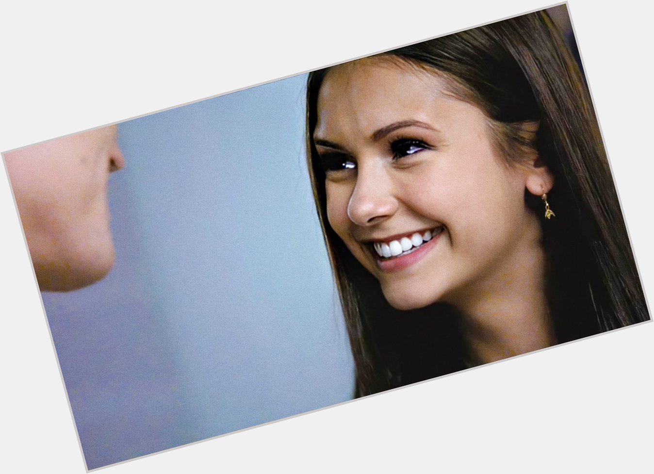 Happy birthday to elena gilbert (and her smile when she s with stefan) 