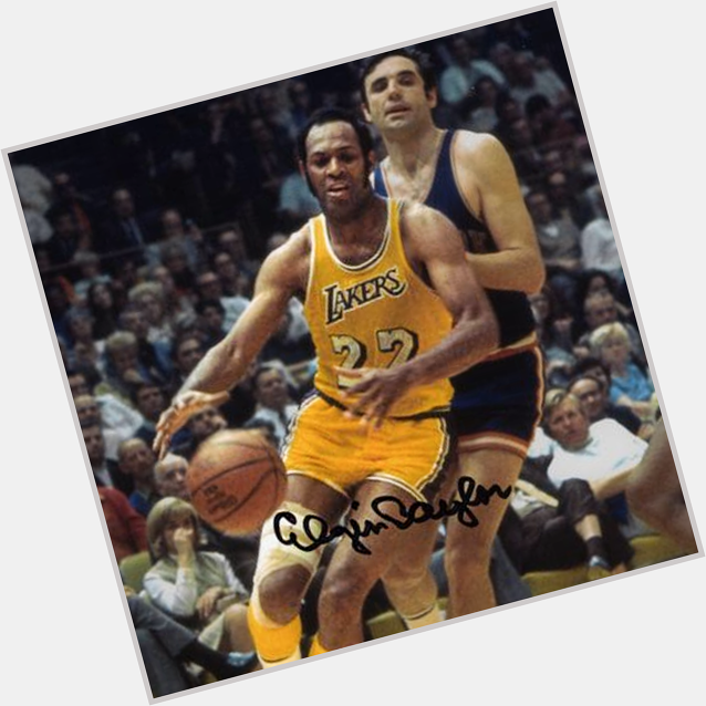 Happy Birthday Elgin Baylor! The great was inducted into the in 1977.  