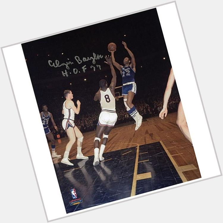 The man with a thousand moves... Happy Birthday Elgin Baylor! Check out his collection »  