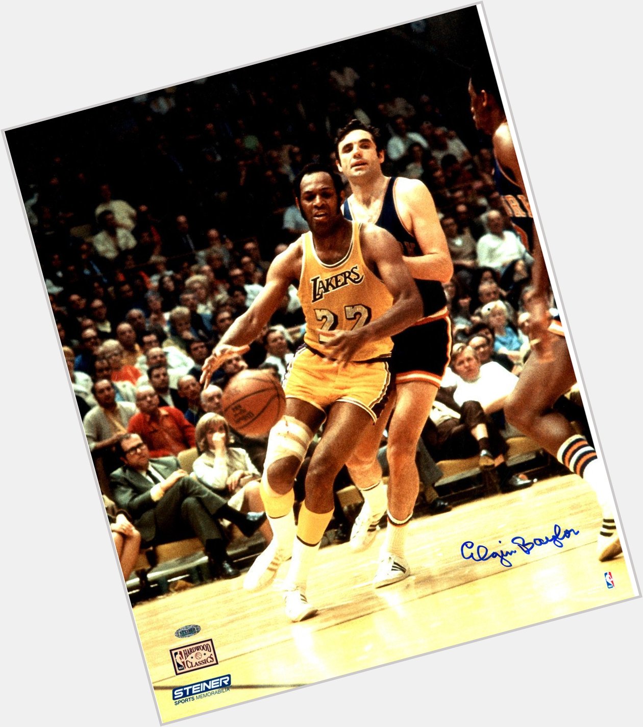 Happy birthday, Elgin Baylor!  Signed photo normally $160, today $70 »  