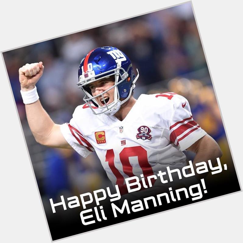 Double-tap to wish Eli Manning a Happy Birthday! (Evan Pinkus/AP) by nfl 